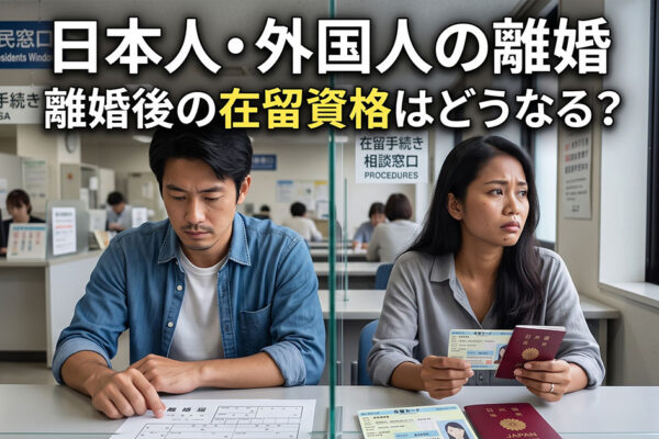 日本人と外国人が離婚