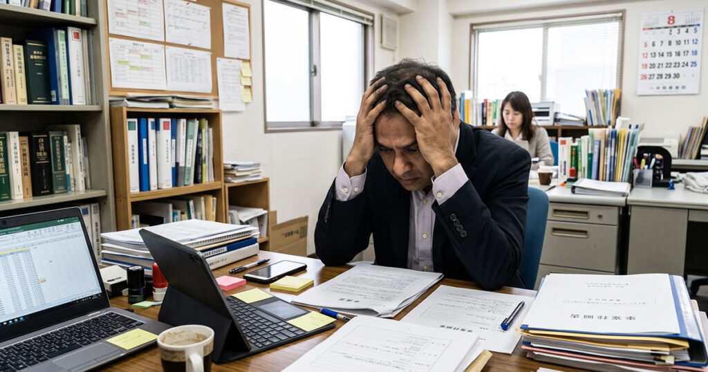 経営管理の在留資格が４月になって頭を抱える外国人
